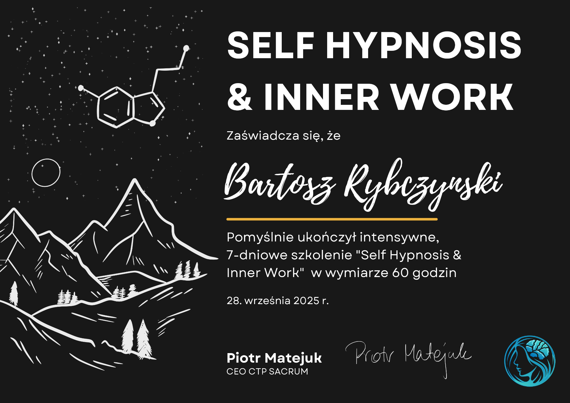 Self Hypnosis & Inner Work - CTP Sacrum
